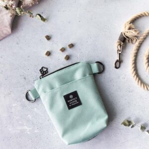 Produktfoto einer Leckerlitasche in der Farbe Pastellmint.
